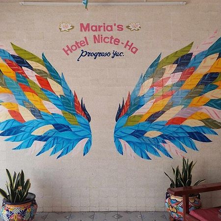 Hotel Maria'S Nicte Ha Progreso  Exterior foto